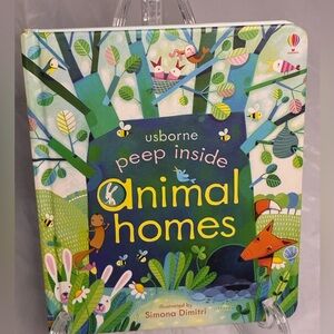 Usborne Peep Inside Animal Homes Book